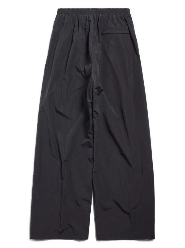 Balenciaga  wide-leg technical poplin track pants - Image 4