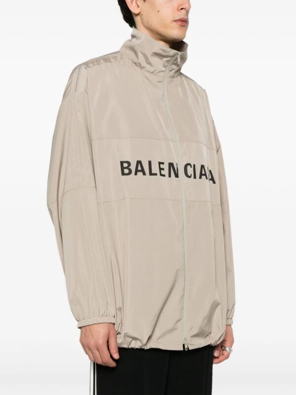 Balenciaga  logo-print windbreaker - Image 4