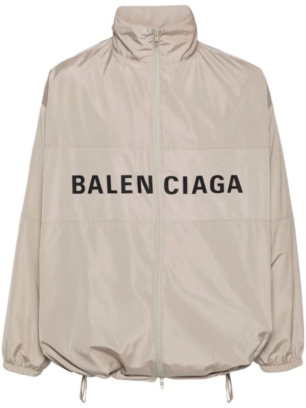 Balenciaga  logo-print windbreaker