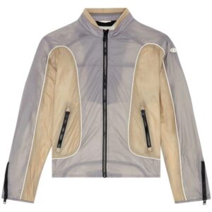 Diesel  J-Blinkid-A colour-block bomber jacket