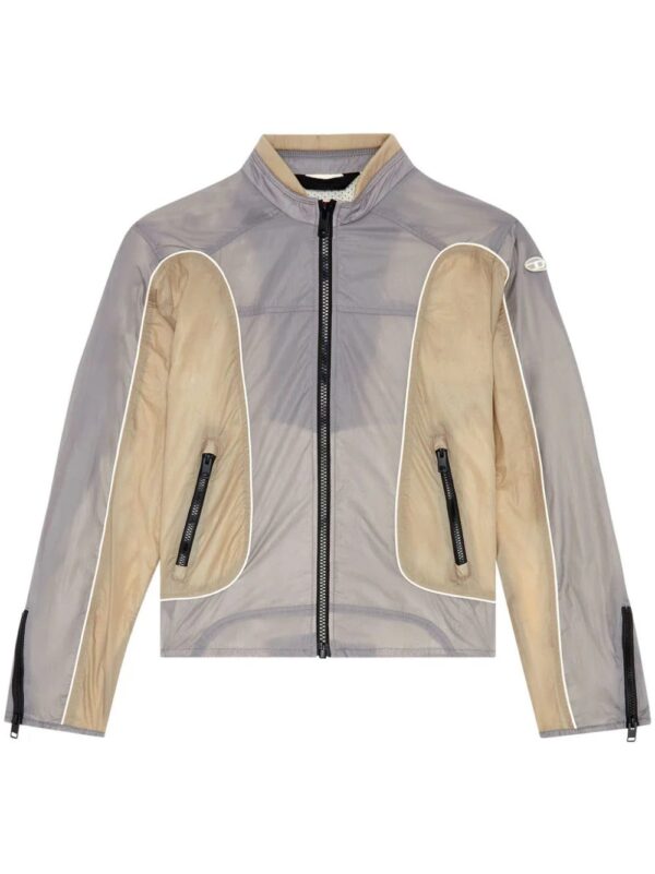 Diesel  J-Blinkid-A colour-block bomber jacket