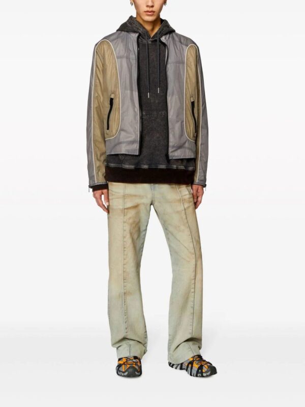 Diesel  J-Blinkid-A colour-block bomber jacket - Image 2
