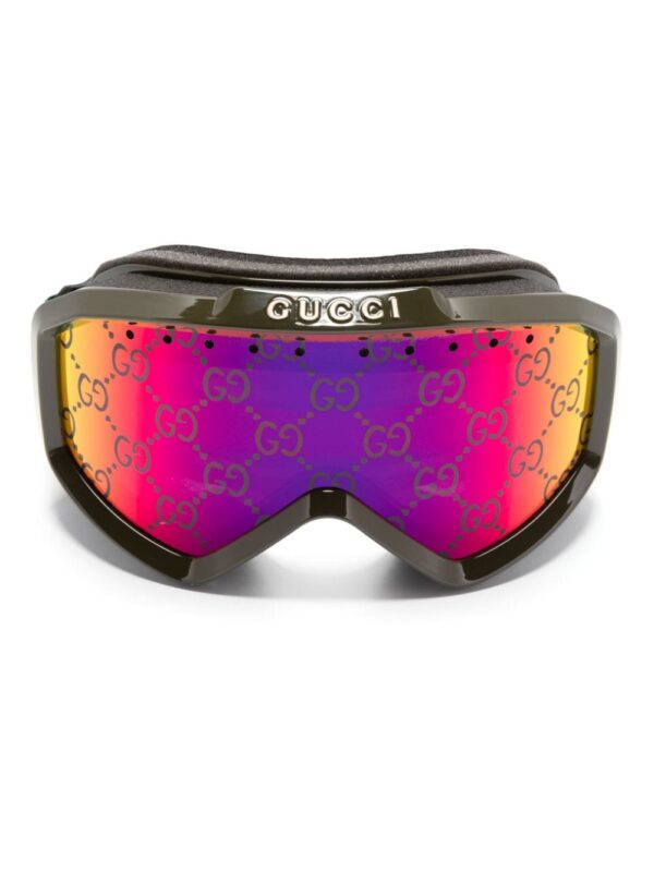 Gucci Eyewear Guccissima ski goggles
