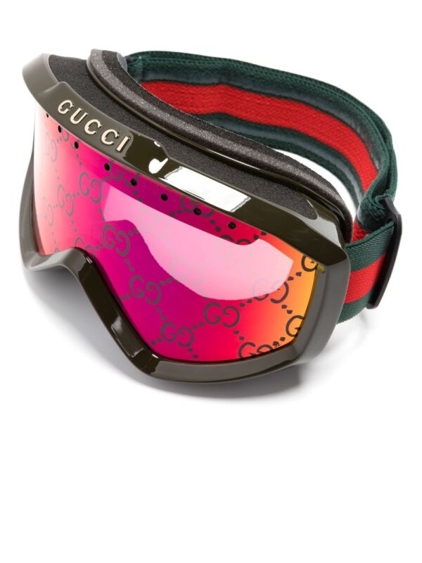 Gucci Eyewear Guccissima ski goggles - Image 2