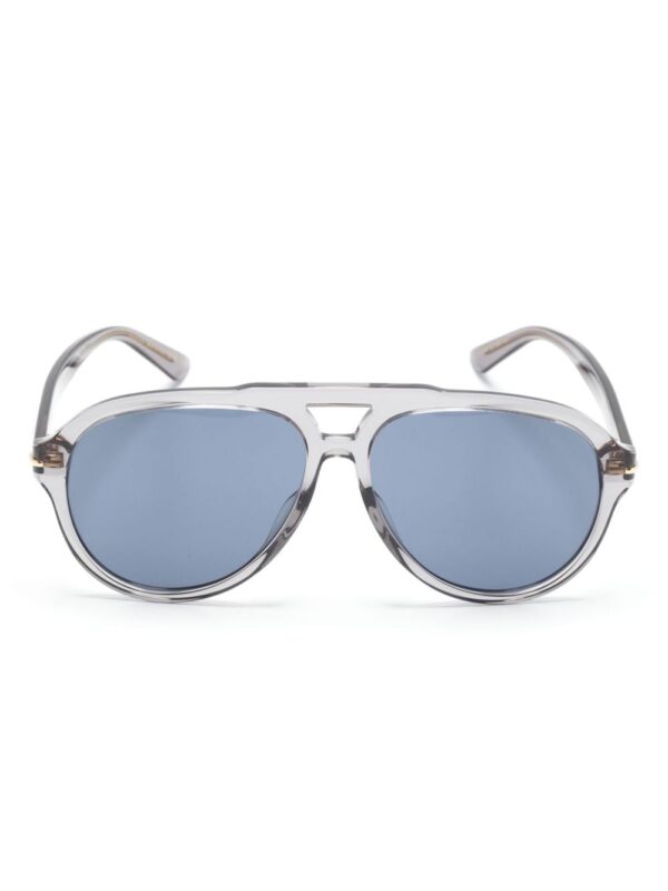 Gucci Eyewear logo-print oversize-frame sunglasses