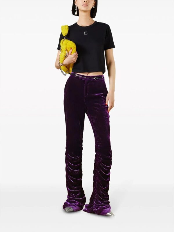 Gucci  Square G crystal-embellished T-shirt - Image 2