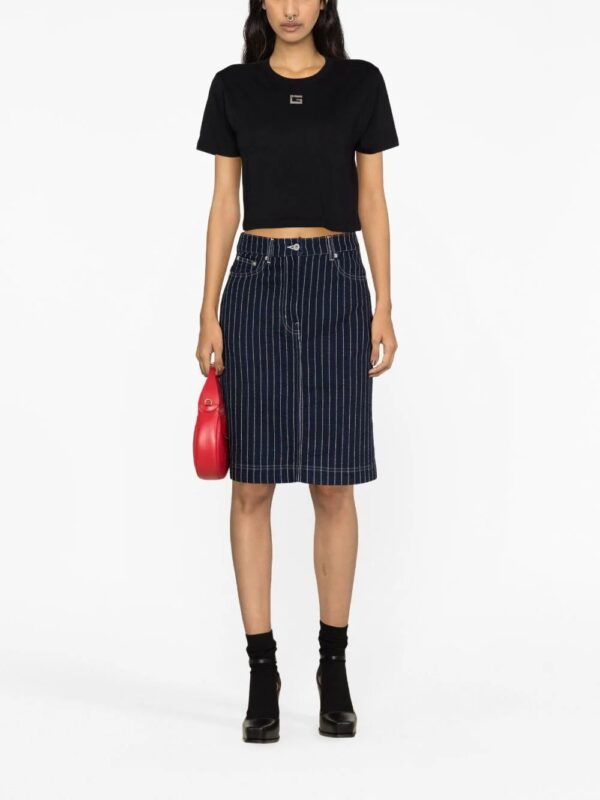 Gucci  Square G crystal-embellished T-shirt - Image 2