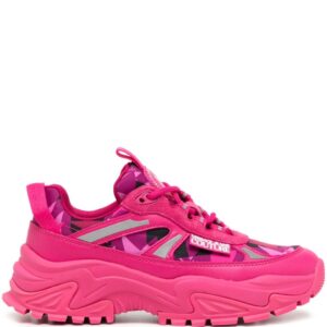 Versace Jeans Couture star-print low-top sneakers