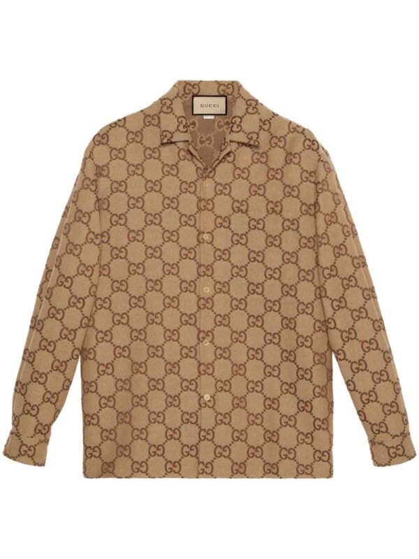 Gucci  Maxi GG canvas shirt