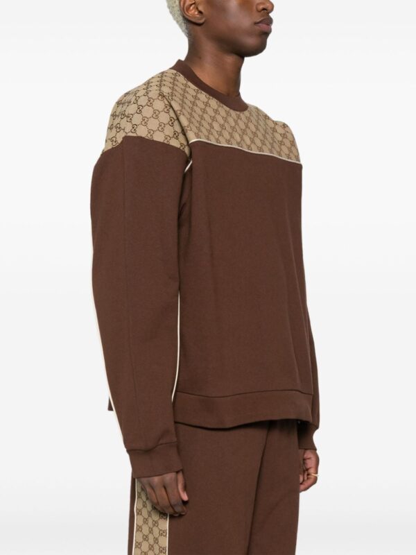 Gucci GG-canvas cotton sweatshirt - Image 3