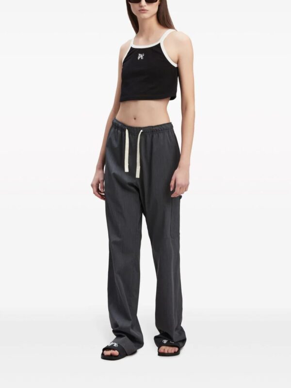 Palm Angels  Monogram drawstring-waist trousers - Image 2
