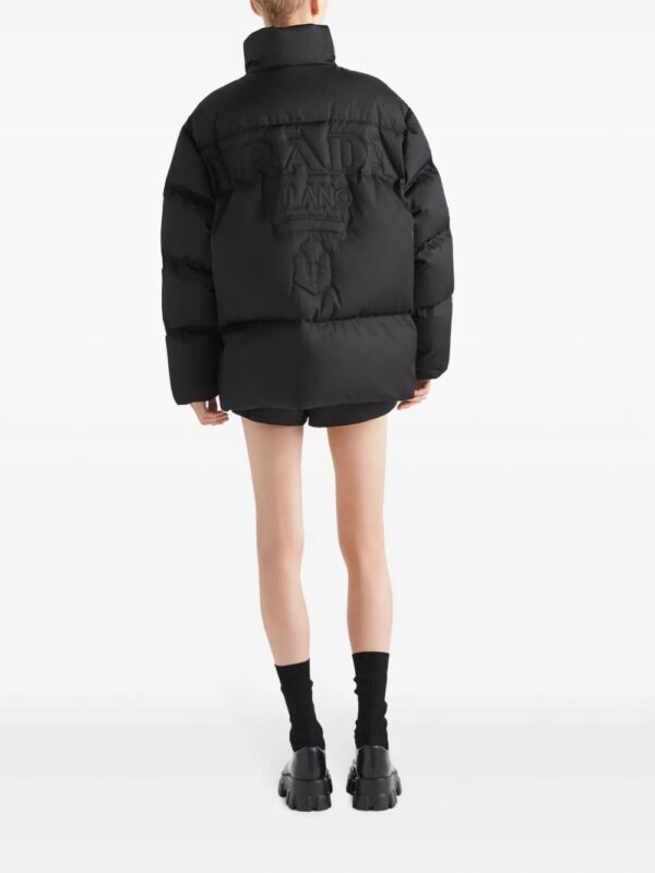 Prada  Re-Nylon logo-embossed padded jacket - Image 3