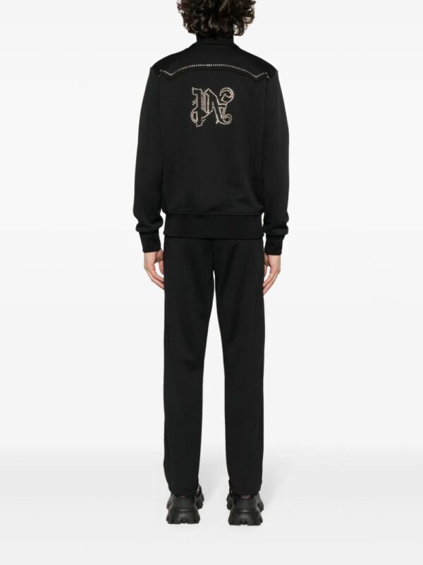 Palm Angels  monogram-appliqu� track jacket - Image 2