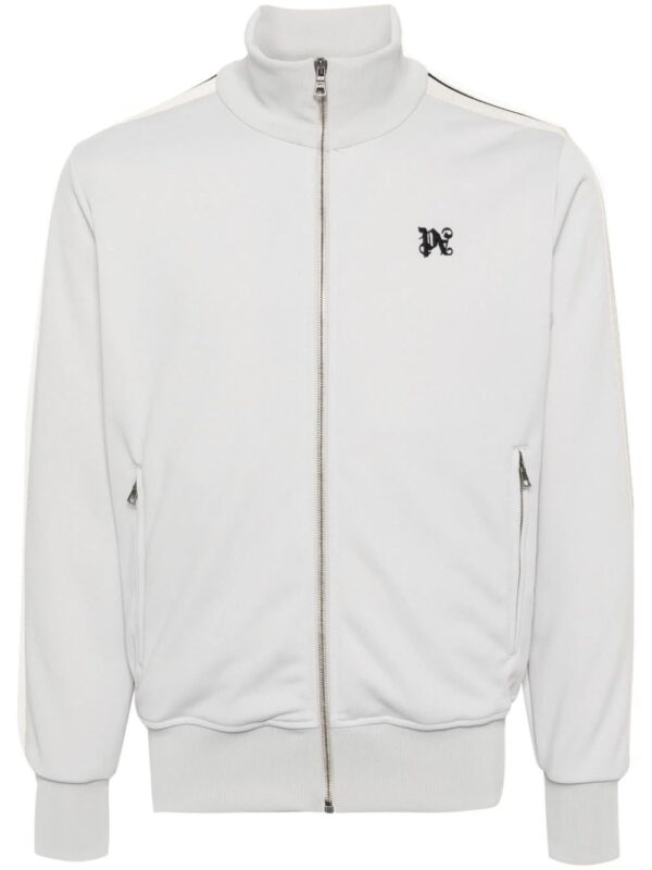 Palm Angels  monogram-embroidered track jacket