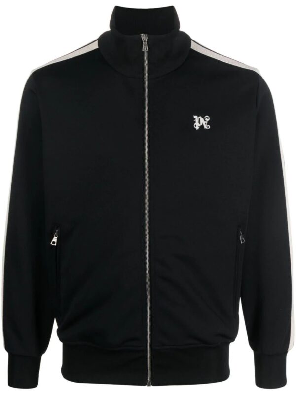 Palm Angels  monogram-embroidered track jacket