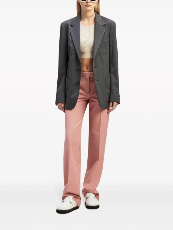 Palm Angels  logo-embroidered blazer - Image 2