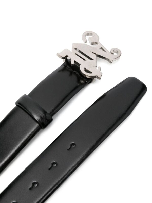 Louis Vuitton monogram-appliqu� leather belt - Image 2