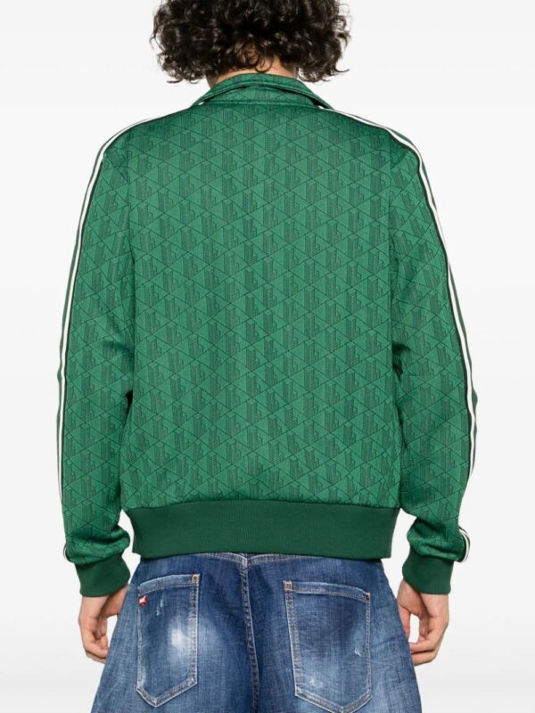 Lacoste  Paris monogram-jacquard track jacket - Image 4