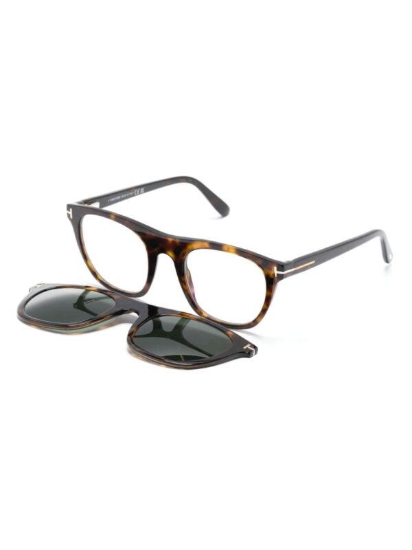 TOM FORD Eyewear interchangeable-frame tortoiseshell glasses - Image 2