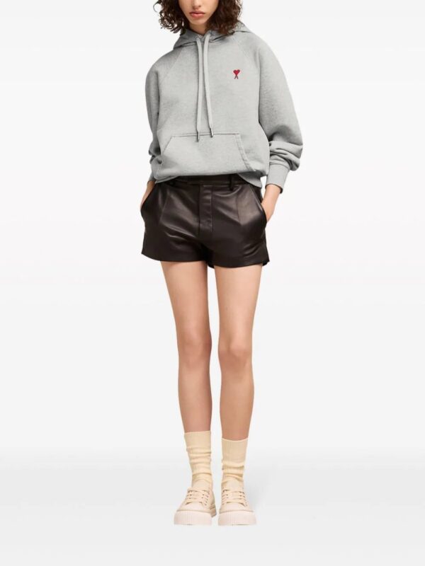 AMI Paris  Ami de Coeur organic-cotton hoodie - Image 2