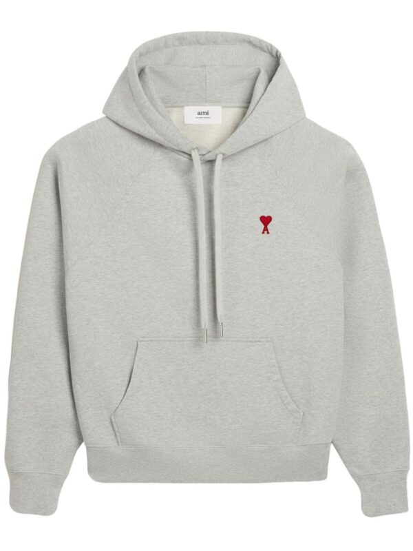AMI Paris  Ami de Coeur organic-cotton hoodie