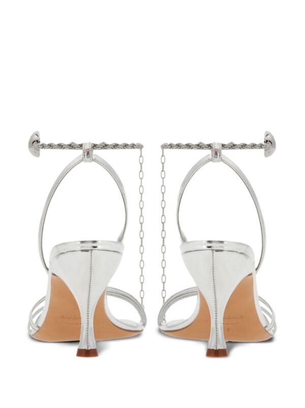 Ferragamo  70mm patent leather strappy sandals - Image 3