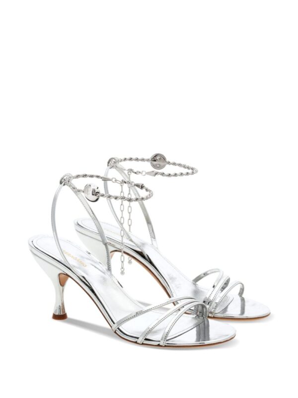 Ferragamo  70mm patent leather strappy sandals - Image 2