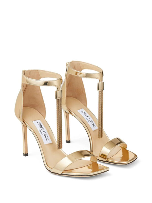 Jimmy Choo  Vinca 95mm patent-leather sandals - Image 2