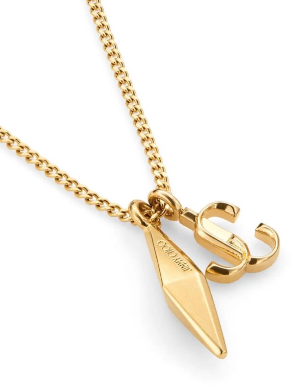 Jimmy Choo  Diamond JC Chain necklace - Image 3