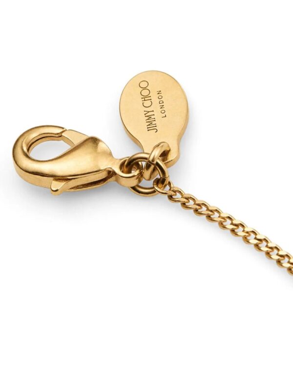 Jimmy Choo  Diamond JC Chain necklace - Image 4