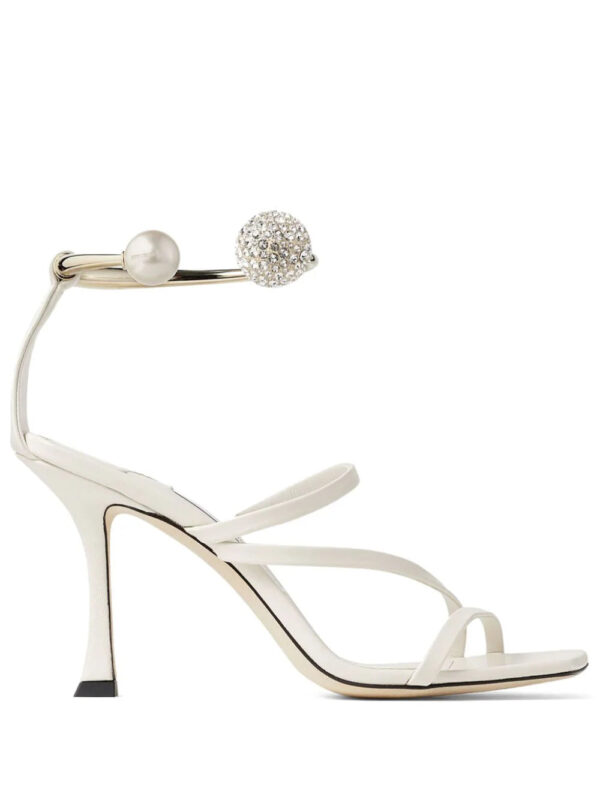Jimmy Choo  Ottilia 90mm leather sandals
