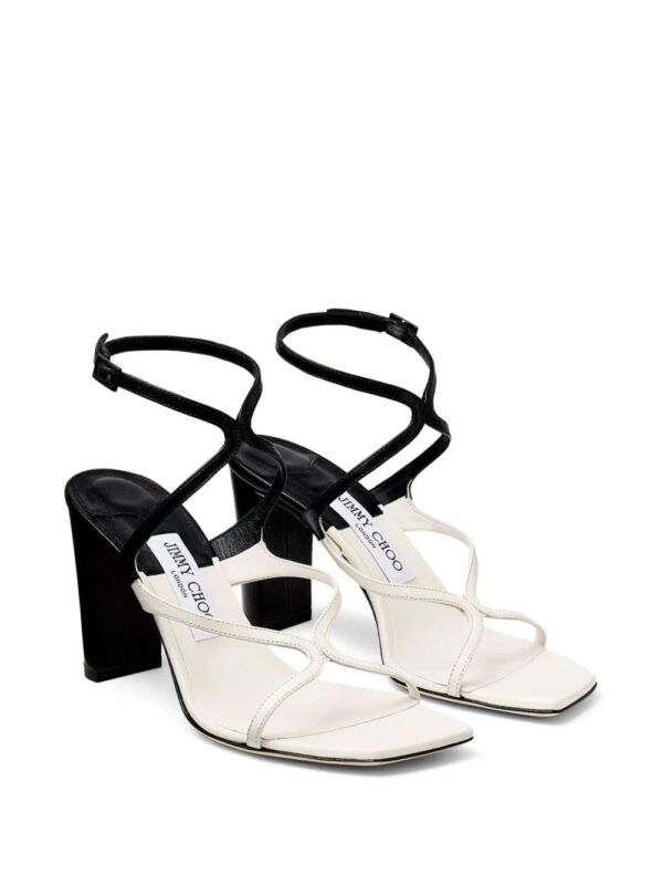 Jimmy Choo  Azie 85mm two-tone sandals - Image 2