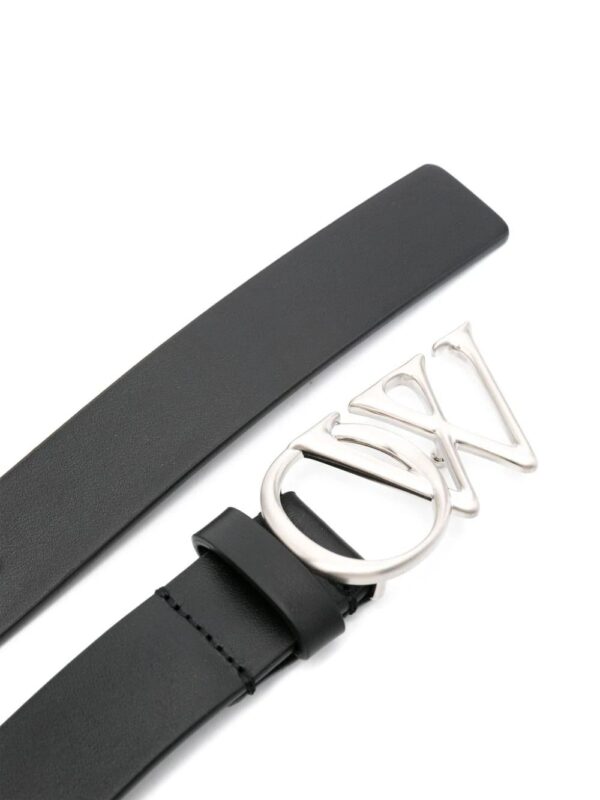 Off-White  OW-buckle leather belt - Image 2
