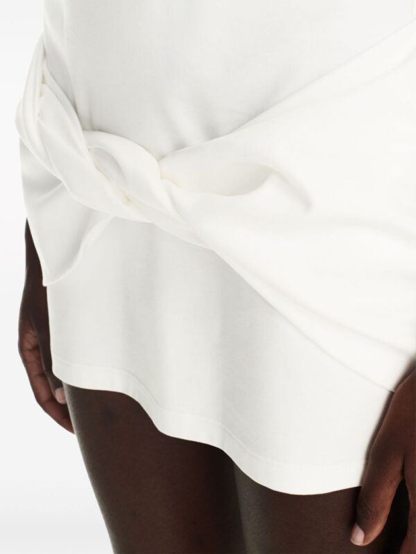 Off-White Arrow Twisted T-Shirt dress - Image 5