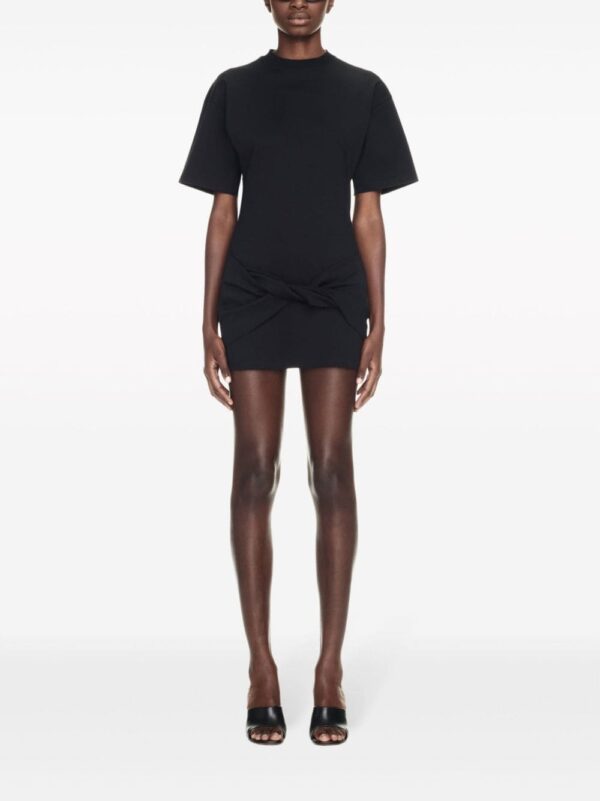 Off-White Arrow Twisted T-Shirt dress - Image 2