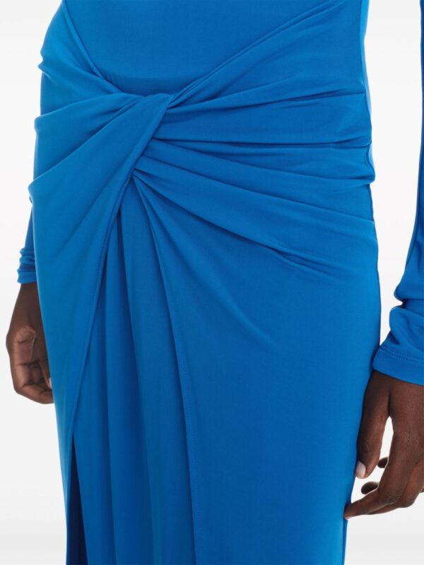 Off-White twist-detail midi dress - Image 5