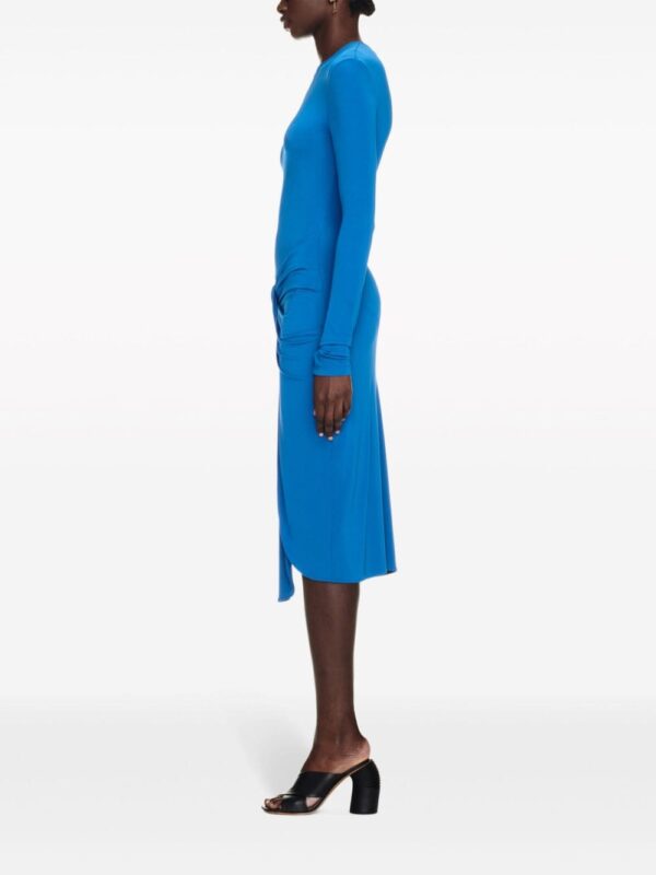 Off-White twist-detail midi dress - Image 3