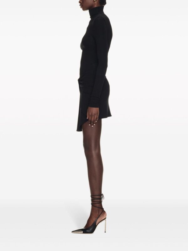 Off-White twist-detail long-sleeve minidress - Image 3