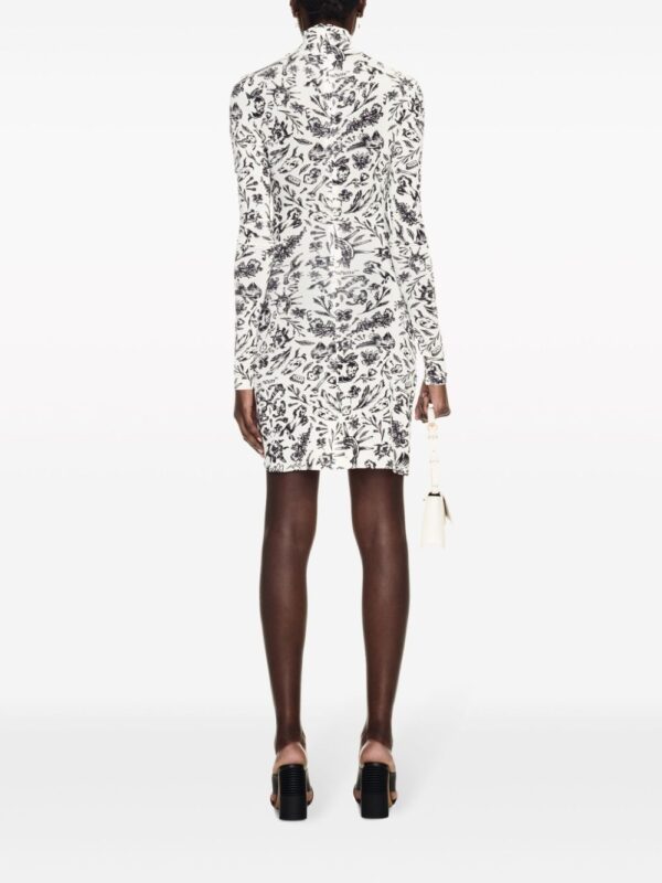 Off-White Tattoo-print twist-detail minidress - Image 3