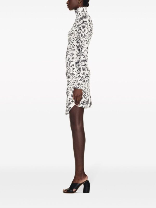 Off-White Tattoo-print twist-detail minidress - Image 5
