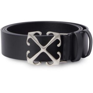 Off-White  Arrow-buckle leather belt