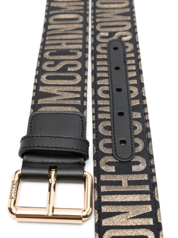 Louis Vuitton logo-engraved buckle leather belt - Image 2