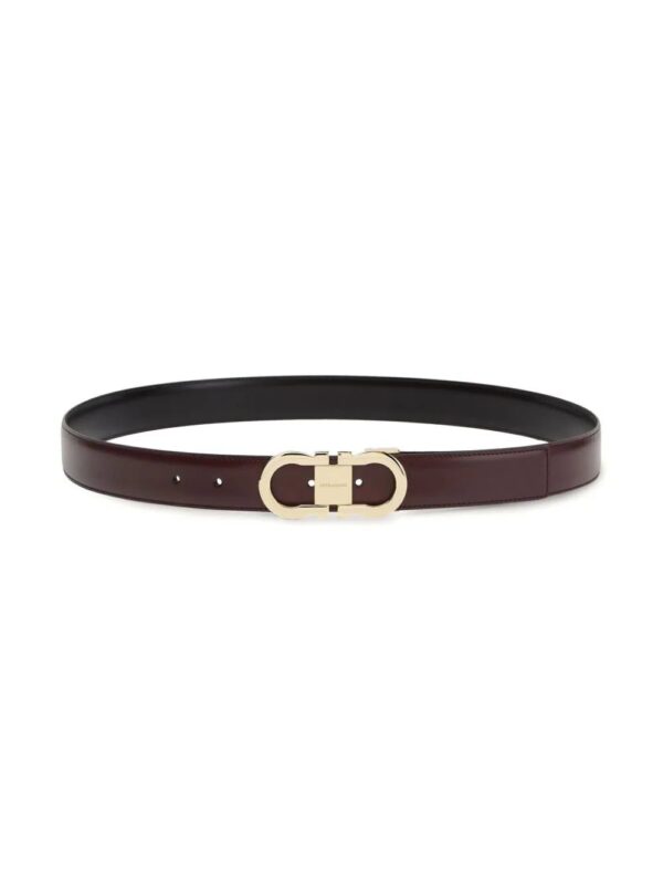 Ferragamo  reversible Gancini leather belt - Image 3
