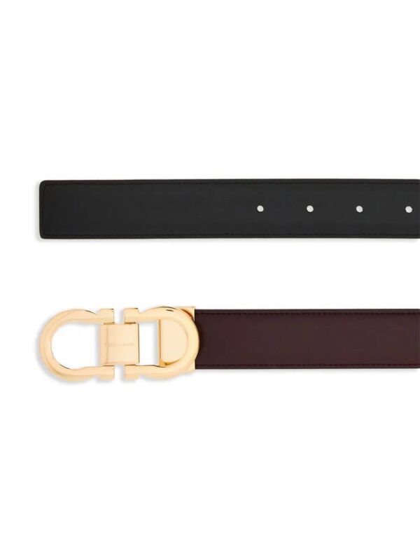 Ferragamo  reversible Gancini leather belt - Image 2