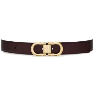 Ferragamo reversible Gancini leather belt