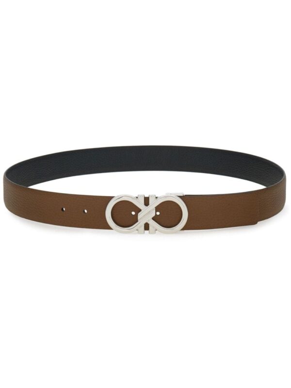 Ferragamo Gancini-buckle reversible belt