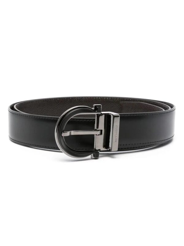 Ferragamo  Gancini reversible leather belt
