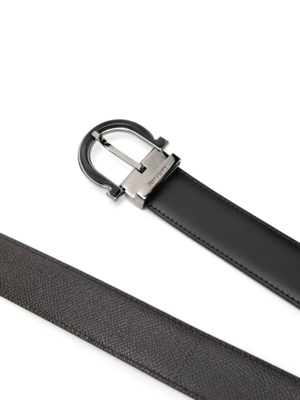 Ferragamo  Gancini reversible leather belt - Image 2