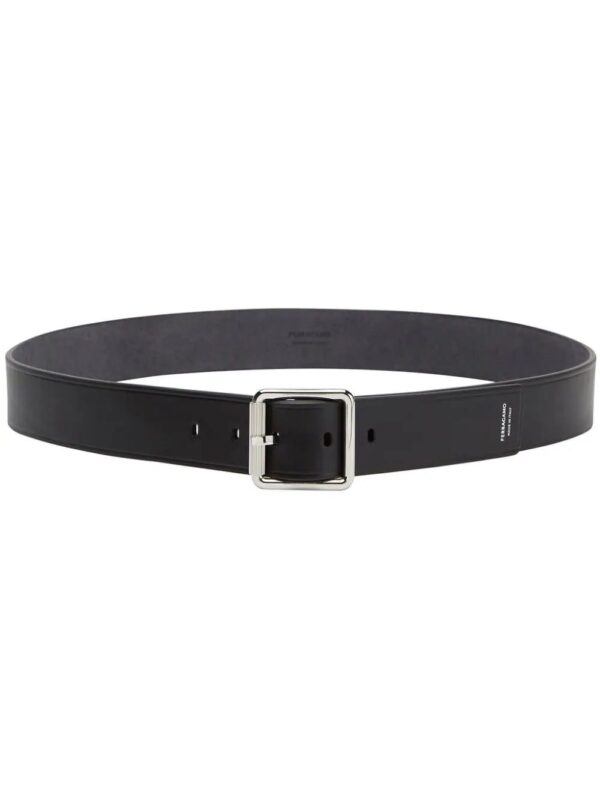Ferragamo  square-buckle leather belt