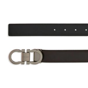 Ferragamo  reversible Gancini leather belt